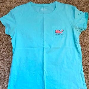 Vineyard Vines pink whale t-shirt